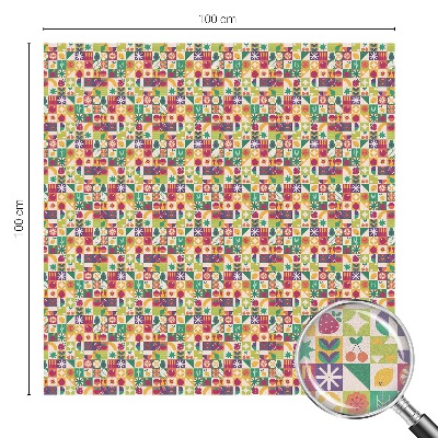 Folie decorativă geam Abstracție colorată