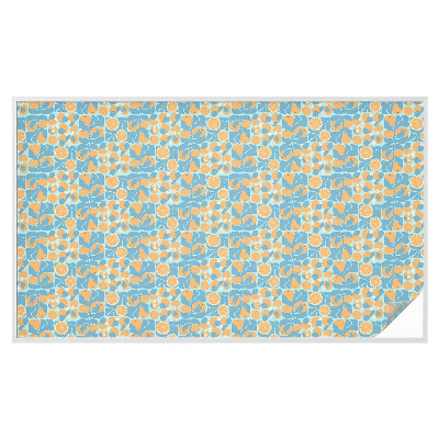 Folie decorativă geam Citrice cu gust de pește