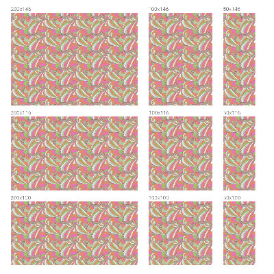 Folie decorativă vitraliu pentru uși și ferestre Zigzag colorat