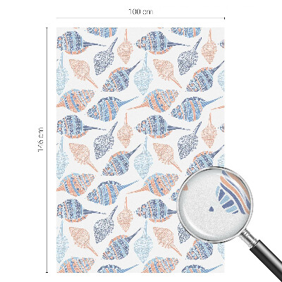 Folie decorativă geam Scoici de mare