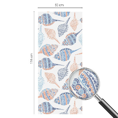 Folie decorativă geam Scoici de mare