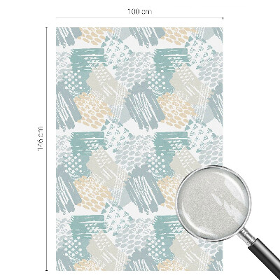 Folie geam intimitate model vitraliu Mozaic abstract