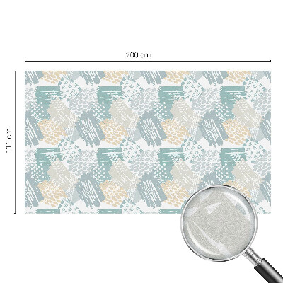 Folie geam intimitate model vitraliu Mozaic abstract