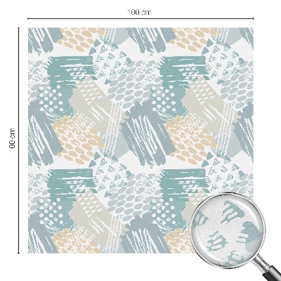 Folie geam intimitate model vitraliu Mozaic abstract