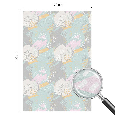 Folie geam intimitate model vitraliu Armonie abstractă