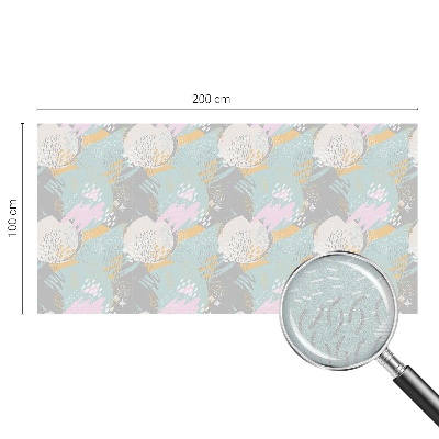 Folie geam intimitate model vitraliu Armonie abstractă