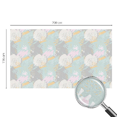 Folie geam intimitate model vitraliu Armonie abstractă