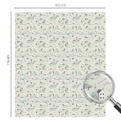 Folie geam să nu se vadă din exterior Un sat idilic