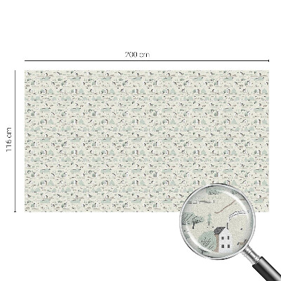 Folie geam să nu se vadă din exterior Un sat idilic