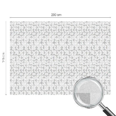 Folie geam intimitate model vitraliu Modele geometrice