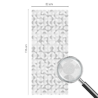 Folie geam intimitate model vitraliu Modele geometrice