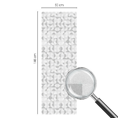 Folie geam intimitate model vitraliu Modele geometrice