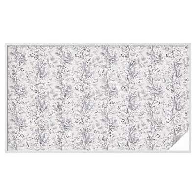 Folie geam să nu se vadă din exterior Frunze și fluturi