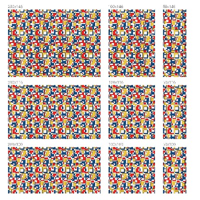 Folie decorativă vitraliu pentru uși și ferestre Forme geometrice