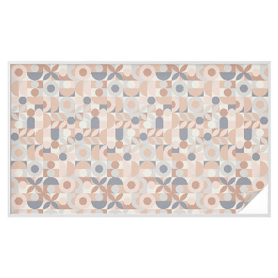 Autocolant vitraliu pentru geam Mozaic abstract