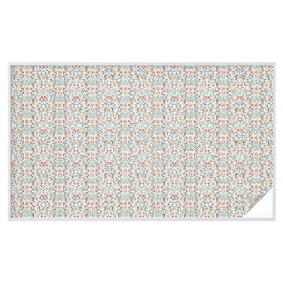 Folie geam intimitate model vitraliu Vulpea pleacă