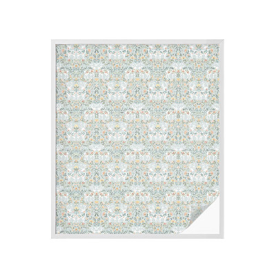 Folie geam intimitate model vitraliu Flori de cerb