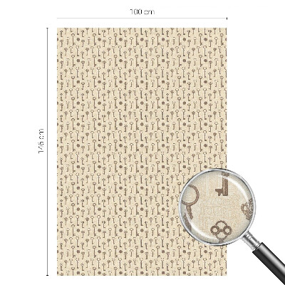 Folie decorativă geam Chei misterioase