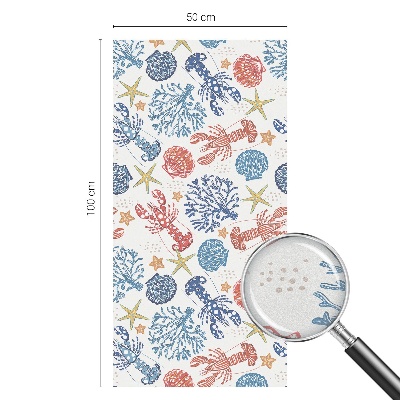 Folie geam să nu se vadă din exterior Corali de raci