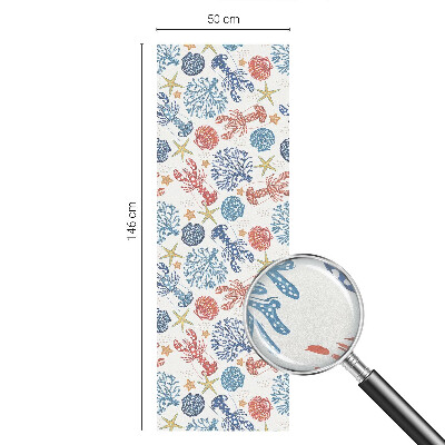 Folie geam să nu se vadă din exterior Corali de raci