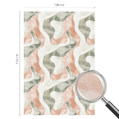 Folie decorativă geam Valuri colorate