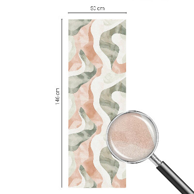 Folie decorativă geam Valuri colorate