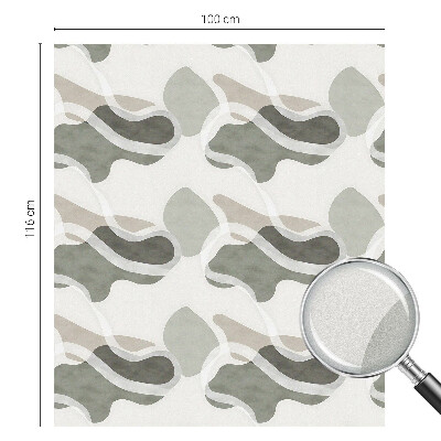 Folie decorativă geam Model organic