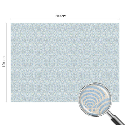 Folie decorativă geam Valuri japoneze