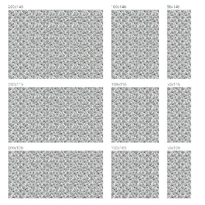 Autocolant vitraliu pentru geam Motiv botanic