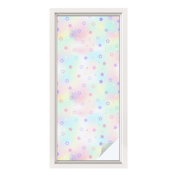 Folie geam să nu se vadă din exterior Modele de curcubeu