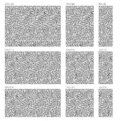 Folie decorativă vitraliu pentru uși și ferestre Picături de frunze