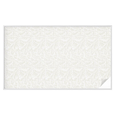 Autocolant vitraliu pentru geam Eleganță frunzișoasă