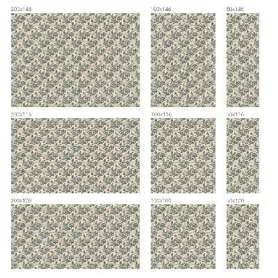 Folie decorativă geam Model oriental