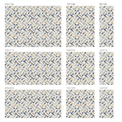 Folie geam intimitate model vitraliu Modele geometrice