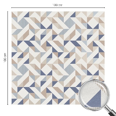 Folie geam intimitate model vitraliu Modele geometrice