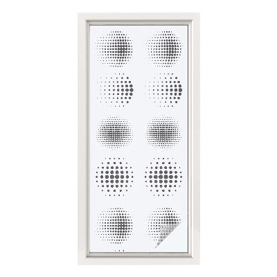 Folie geam să nu se vadă din exterior Cercuri punctate