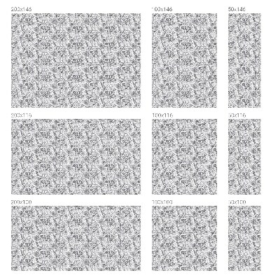 Folie geam intimitate model vitraliu Eleganță floristică