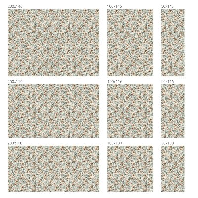 Folie decorativă geam Model floral