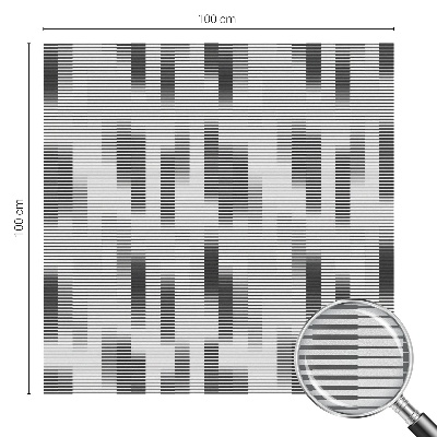 Folie geam să nu se vadă din exterior Grilă grafică