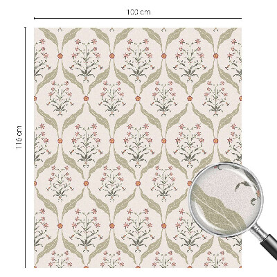 Folie decorativă geam Model floral