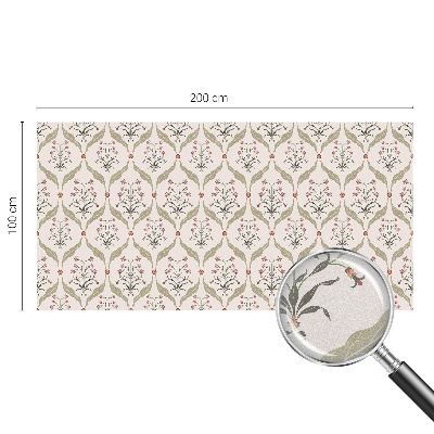 Folie decorativă geam Model floral