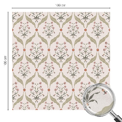 Folie decorativă geam Model floral