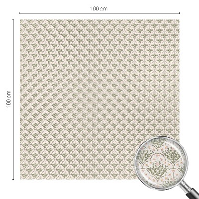 Folie geam să nu se vadă din exterior Ornamente vegetale