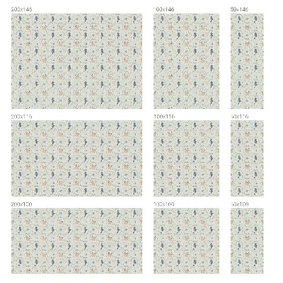 Folie geam intimitate model vitraliu Căluți de mare