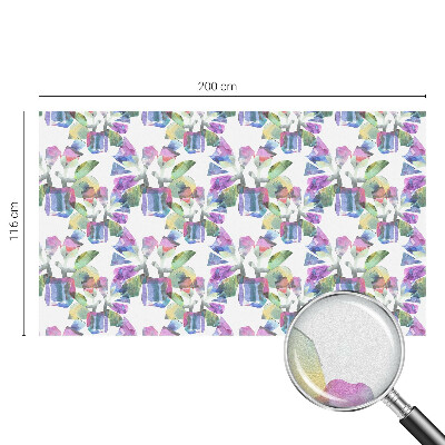 Autocolant vitraliu pentru geam Abstracție colorată