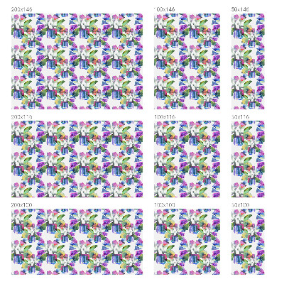 Autocolant vitraliu pentru geam Abstracție colorată