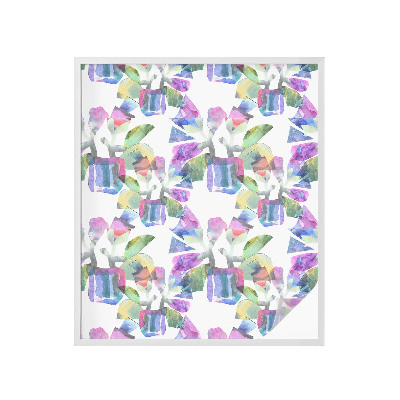 Autocolant vitraliu pentru geam Abstracție colorată