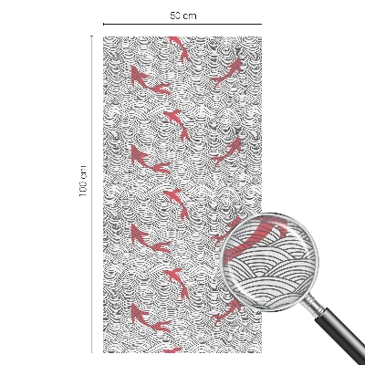 Folie decorativă geam Model ondulat