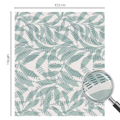 Folie geam să nu se vadă din exterior Frunze verzi