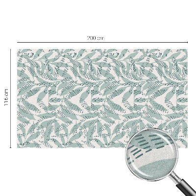 Folie geam să nu se vadă din exterior Frunze verzi